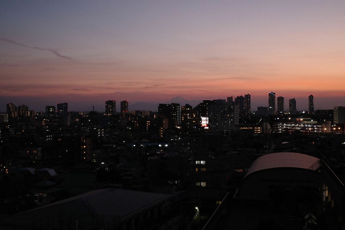 夕暮れ時